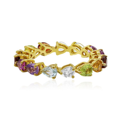 Anello in argento con Rodolite