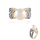 Anello in argento con Perla d'Acqua Dolce Bianca (Adela Silber)