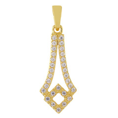 Ciondolo in argento con Zircone