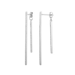 Orecchini in argento con Zircone