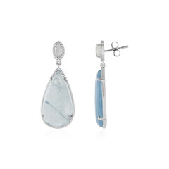 Orecchini in argento con Acquamarina