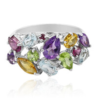 Anello in argento con Ametista