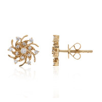 Orecchini in oro con Diamante Flawless (F) (LUCENT DIAMONDS)