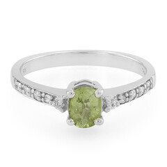 Anello in argento con Tormalina Paraíba