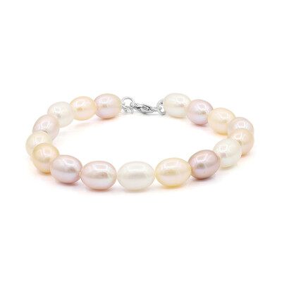 Bracciale in argento con Perla di Acqua Dolce (TPC)