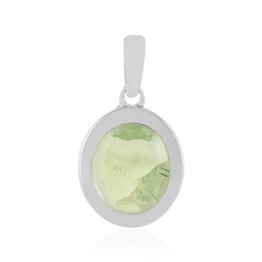 Ciondolo in argento con Prehnite