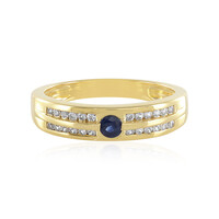 Anello in argento con Zaffiro Blu