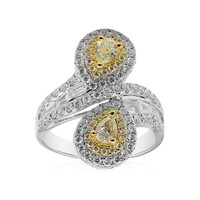 Anello in oro con Diamante Giallo SI2 (CIRARI)