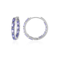 Orecchini in argento con Tanzanite