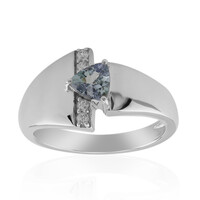 Anello in argento con Tanzanite (non riscaldata) (Pallanova)