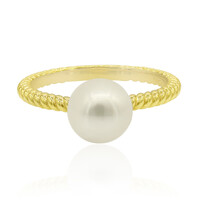 Anello in argento con Perla di Acqua Dolce (TPC)