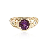 Anello in oro con Ametista Uruguay (Ornaments by de Melo)