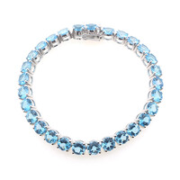 Bracciale in argento con Topazio Marambaia