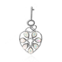 Ciondolo in argento con Opale di Welo