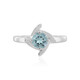 Anello in argento con Topazio Blu Cielo