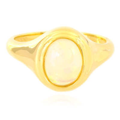 Anello in argento con Opale di Welo (MONOSONO COLLECTION)