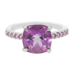 Anello in argento con Topazio Grape