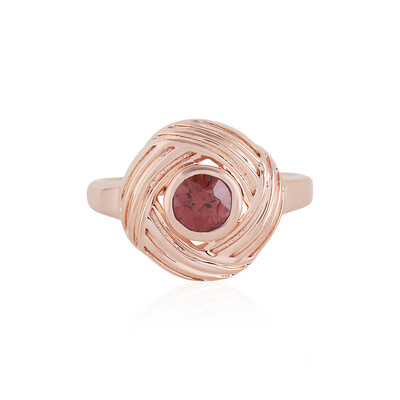 Anello in argento con Zircone Rosa (SAELOCANA)