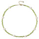 Collana in argento con Peridoto (Riya)