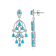 Orecchini in argento con Turchese Sleeping Beauty (Faszination Türkis)