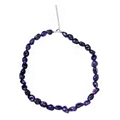 Collana in argento con Ametista Zambiana