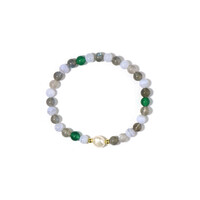 Bracciale con Perla d'Acqua Dolce Bianca (Riya)