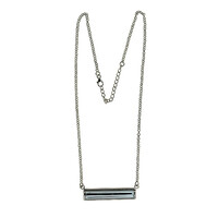 Collana in argento con Ematite Nera