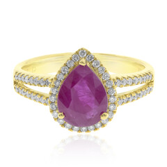 Anello in oro con Rubino della Birmania (CIRARI)