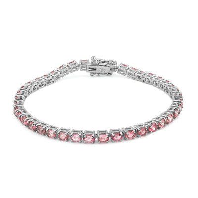 Bracciale in argento con Tormalina Rosa Brasiliana