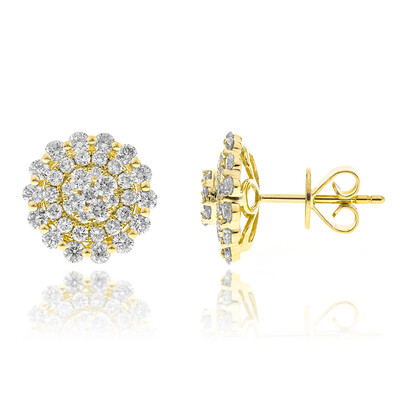 Orecchini in oro con Diamante I1 (H) (CIRARI)