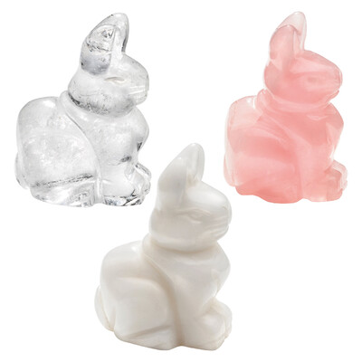 Figura con Quarzo Rosa