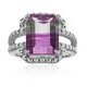 Anello in argento con Fluorite Bicolore (Pallanova)
