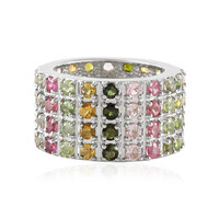 Anello in argento con Tormalina