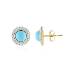 Orecchini in argento con Turchese Sleeping Beauty