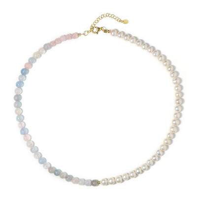 Collana in argento con Perla di Acqua Dolce
