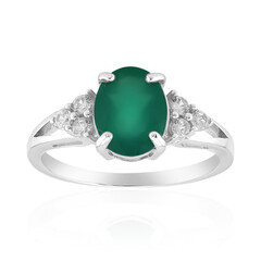 Anello in argento con Agata