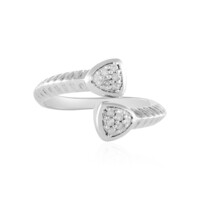 Anello in argento con Diamante I2 (H)