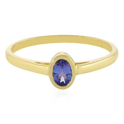 Anello in oro con Tanzanite AAA