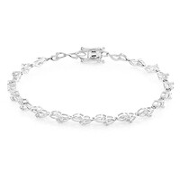 Bracciale in argento con Zircone