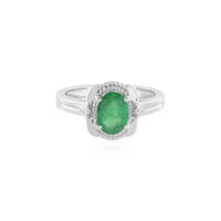Anello in argento con Smeraldo Zambia