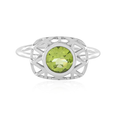 Anello in oro con Peridoto (Ornaments by de Melo)