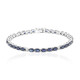 Bracciale in oro con Zaffiro Ceylon Blu