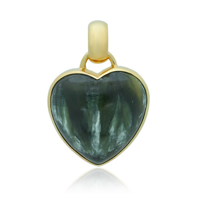 Ciondolo in argento con Serafinite