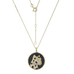 Collana in argento con Peridoto (Adela Silber)