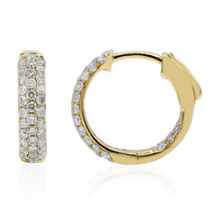 Orecchini in oro con Diamante I1 (H) (CIRARI)