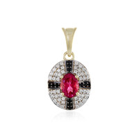 Ciondolo in oro con Tormalina Rosa (Adela Gold)