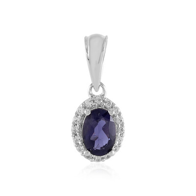 Ciondolo in argento con Iolite