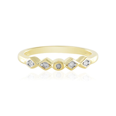 Anello in argento con Diamante I2 (I)