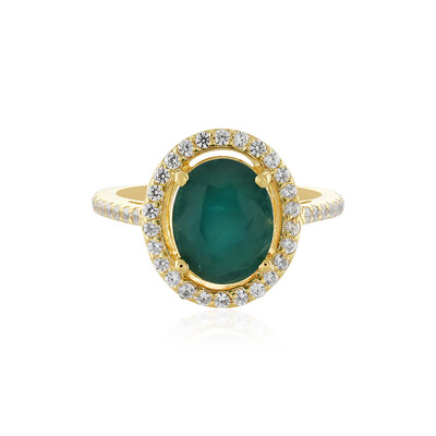 Anello in argento con Grandidierite