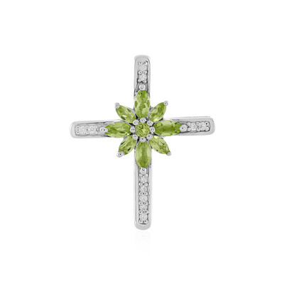 Ciondolo in argento con Peridoto